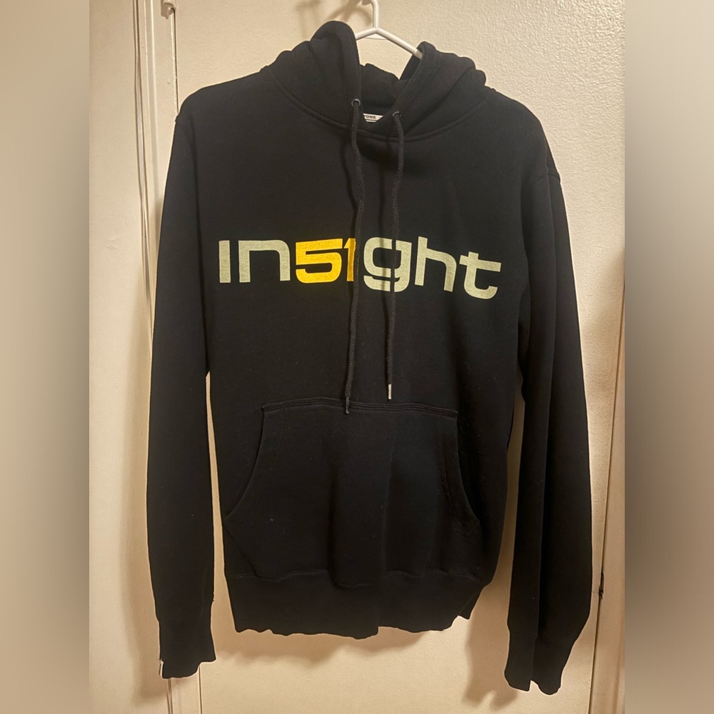 Insight Fifty One 51 Pullover Hoodie Black Size M IN51GHT